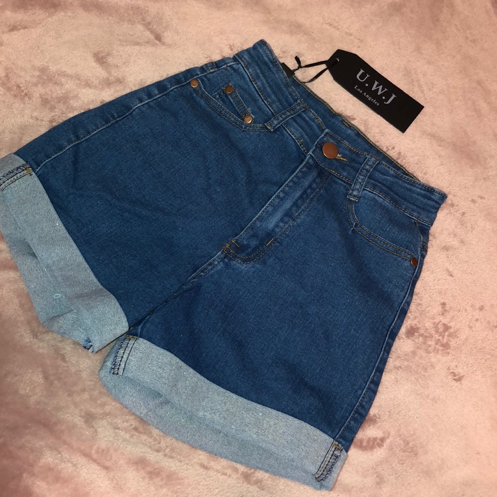 FASHION NOVA| Vintage-like High Waisted Shorts